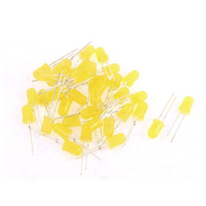 5mm Diffused Yellow LED (Light Emitting Diode ) - Image 1