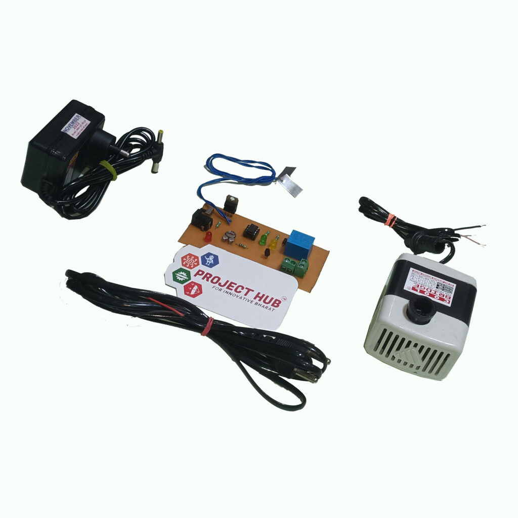 Automatic Plant Irrigation System using Soil moisture sensor (AC LOAD