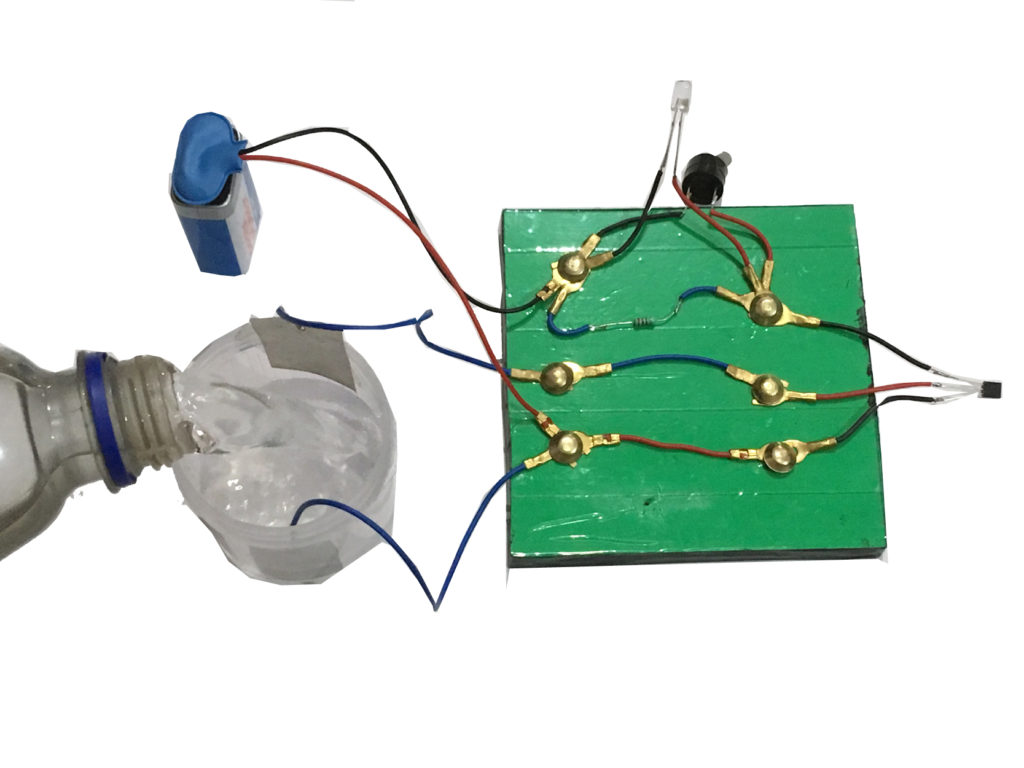 Water Level Indicator Water Overflow Alarm On Board Project Hub
