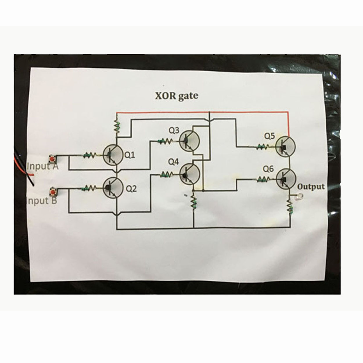 Xor Gate Transistor Diagram