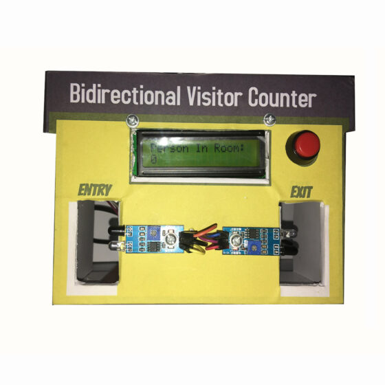 Bidirectional Visitor Counter Project Hub 9704