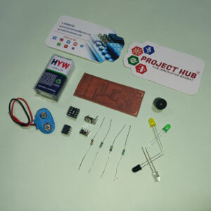 Door Opener Alarm Using IR Sensor, Do It Yourself (DIY) kit