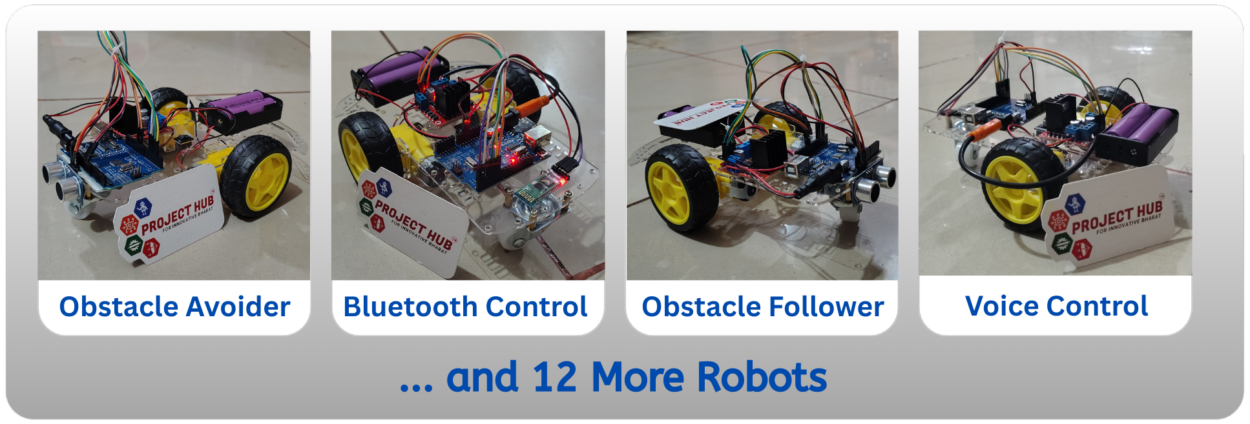 16 in 1 Robotics Kit for School & STEM Learning - Project Hub