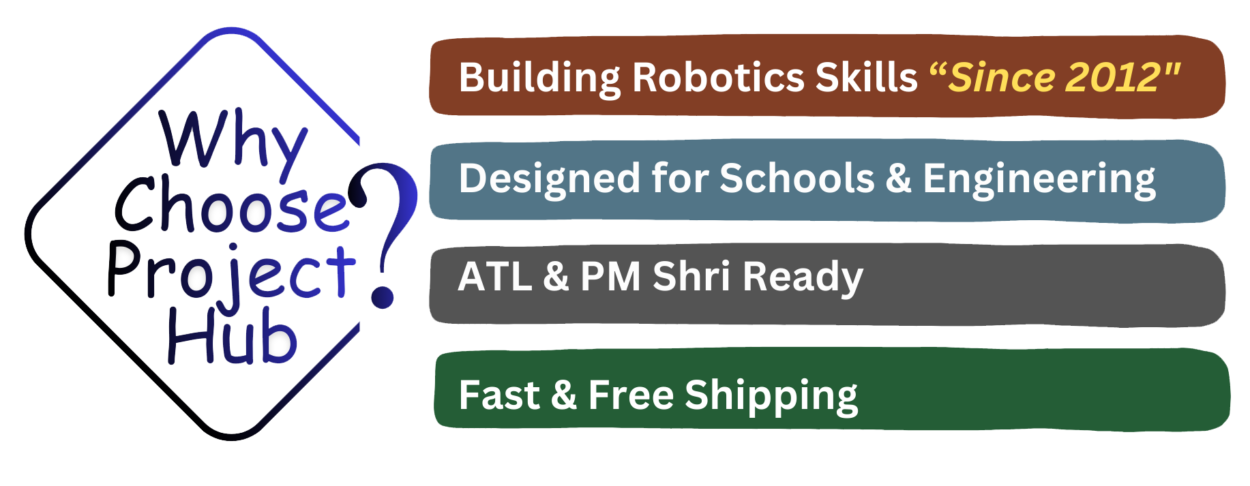 Learning Hub Robotics 16 in 1 Robotics Kit for School & STEM Learning - Project Hub
